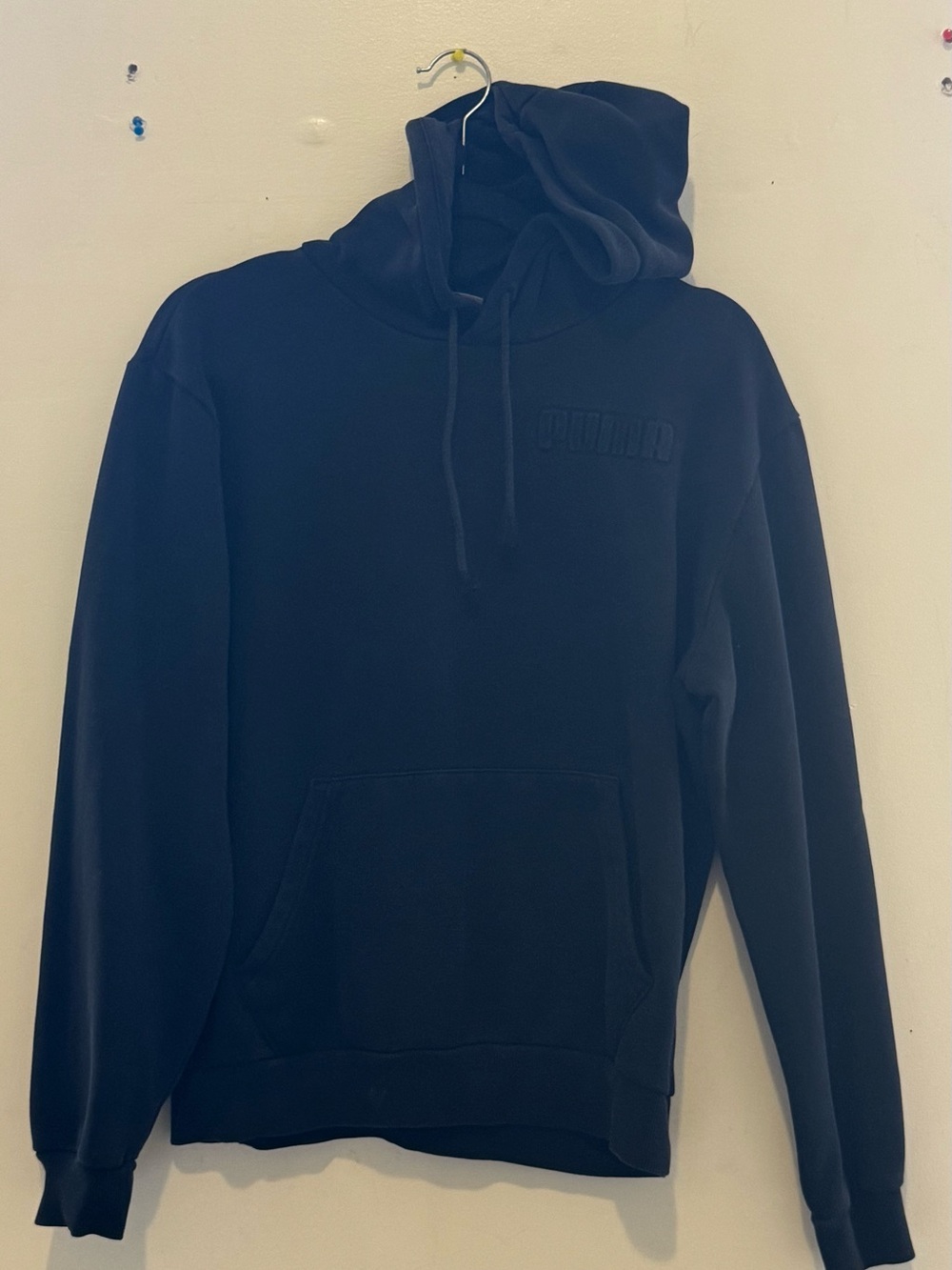 Puma Black Pullover Hoodie for Men